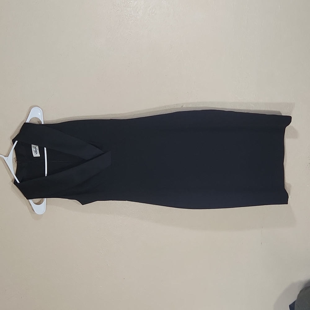 Eliza J Black Sheath Cocktail Dress Sz 2